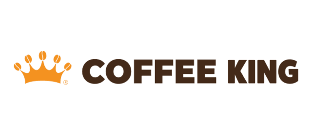 Coffee King logo, a Pocketa retailer partner