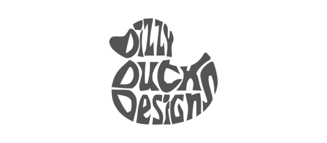 Dizzy Duck Designs logo, a Pocketa retailer partner