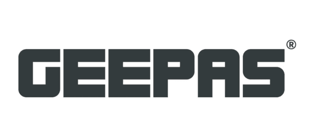 Geepas logo, a Pocketa retailer partner