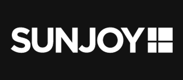 SUNJOY logo, a Pocketa retailer partner