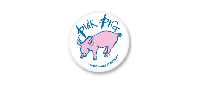 The Pink Pig logo, a Pocketa retailer partner