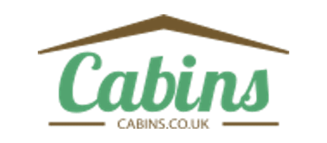Cabins.co.uk logo, a Pocketa retailer partner