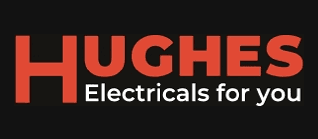 Hughes logo, a Pocketa retailer partner