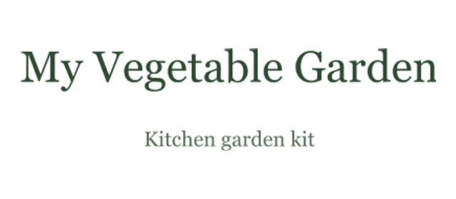 My Vegetable Garden logo, a Pocketa retailer partner