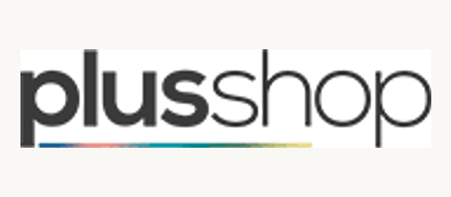 Plusshop logo, a Pocketa retailer partner