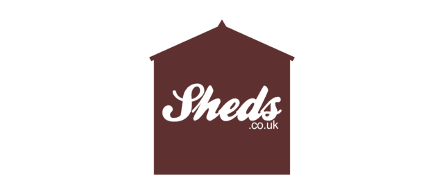 Sheds.co.uk logo, a Pocketa retailer partner