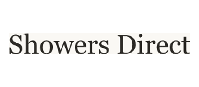 Showers Direct logo, a Pocketa retailer partner