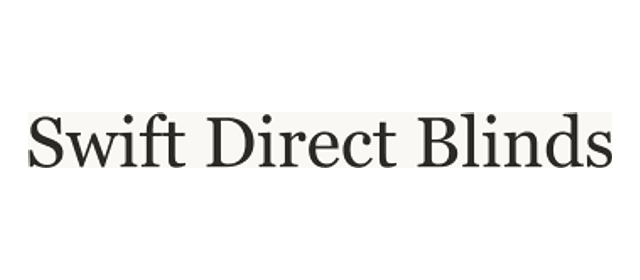 Swift Direct Blinds logo, a Pocketa retailer partner